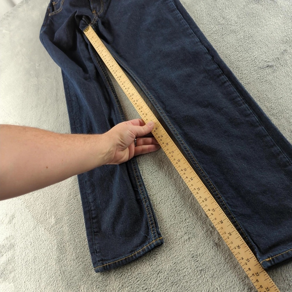 Bonobos Jeans Mens 33 (Fits 32x32) Blue‎ Slim Taper Stretch Denim Pants Casual - Picture 9 of 13